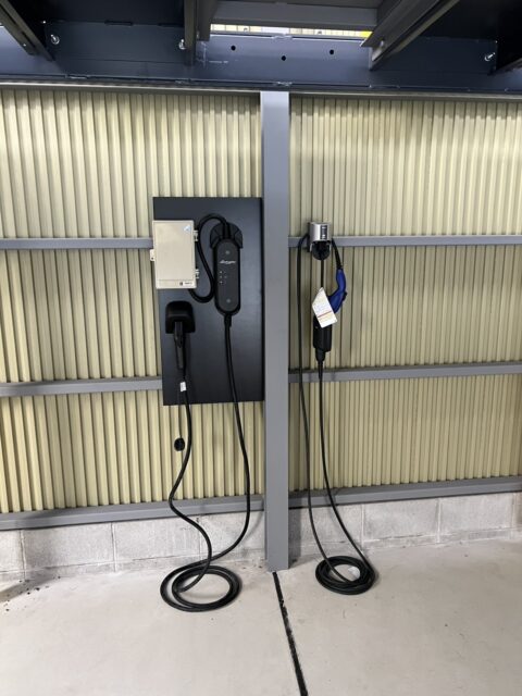 車用EVコンセント新設工事